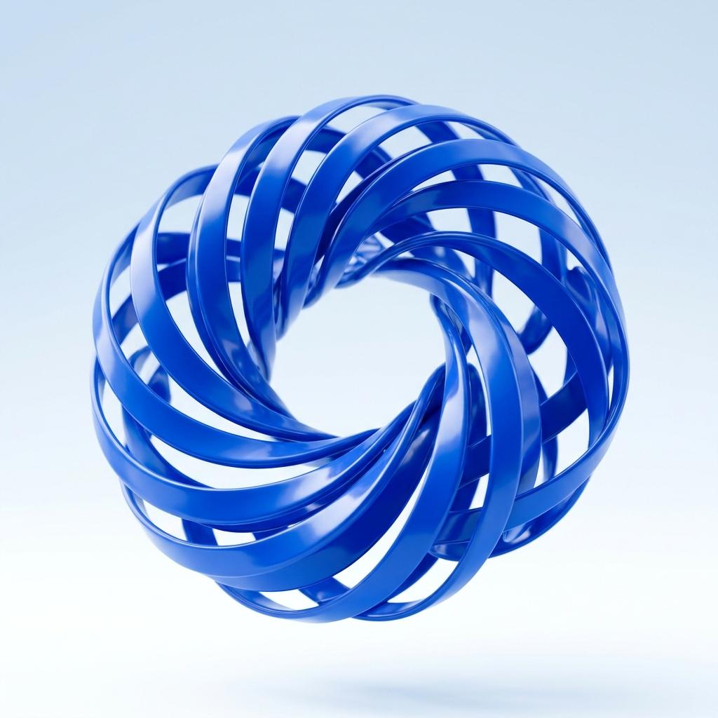 3D Venture Growth Ribbon